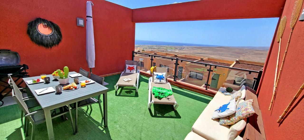 Ferienhaus Casa Caleta - Caleta Fuste - Meerblick - Pool - Glasfaserinternet Caleta De Fuste Dış mekan fotoğraf